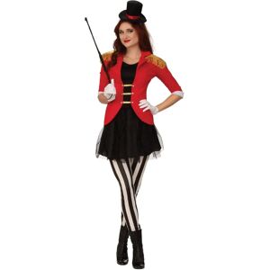 Bristol Novelty Ringmaster Female Costume - Red Bristol Novelty Ringmaster Female Costume - Red