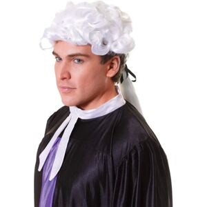 Bristol Novelty - Model BW353 - Unisex Budget Prince Wig - White/Black - Halloween Costume Bristol Novelty - Model BW353 - Unisex Budget Prince Wig - White/Black - Halloween Costume