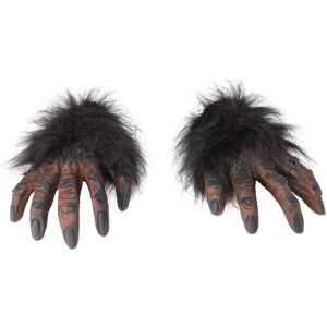 Bristol Novelty Harige Handen Bruin Verkleedkleding - Unisex Bristol Novelty Harige Handen Bruin Verkleedkleding - Unisex
