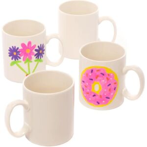 Fehér Porcelán Bögre - 9,5cm - Díszítés & Ajándék Fehér Porcelán Bögre - 9,5cm - Díszítés & Ajándék