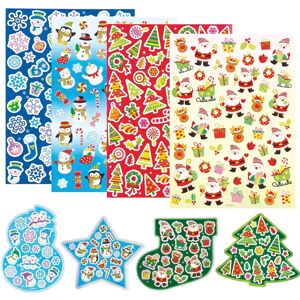 Pegatinas de Navidad Baker Ross - 280 Diseños Variados - Manualidades Festivas Pegatinas de Navidad Baker Ross - 280 Diseños Variados - Manualidades Festivas