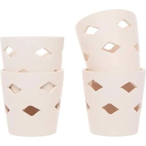 Supports à bougies en céramique Baker Ross - Vert - 68mm Support à bougie - Publicité Supports à bougies en céramique Baker Ross - Vert - 68mm Support à bougie - Publicité
