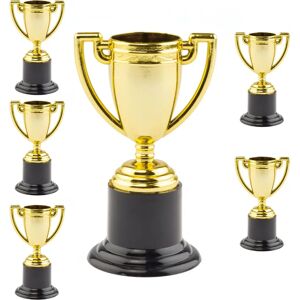 Trofeos de plástico dorados Baker Ross - 6 piezas Trofeos de plástico dorados Baker Ross - 6 piezas