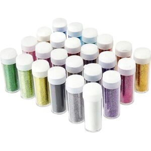 Brand Model Assorted Colours - Glitter Shakers - Classroom Craft - 24 pcs Brand Model Assorted Colours - Glitter Shakers - Classroom Craft - 24 pcs