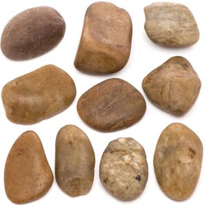 Baker Ross Malované kameny - 8-10 na balení - Rustic řemeslné potřeby - Různé tvary - 7 cm Baker Ross Malované kameny - 8-10 na balení - Rustic řemeslné potřeby - Různé tvary - 7 cm