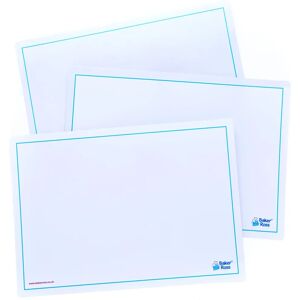 Baker Ross Bílá Tabule - Balíček 10 - 30x21cm - Snadno Čistitelné Baker Ross Bílá Tabule - Balíček 10 - 30x21cm - Snadno Čistitelné