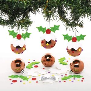 Kit de bolas de Navidad de pudding artesanal - Navidad Kit de bolas de Navidad de pudding artesanal - Navidad