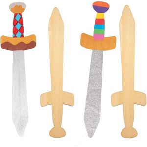 Kinder Holzritter Schwerter - 4 Stück - 40cm - Spielzeug Kinder Holzritter Schwerter - 4 Stück - 40cm - Spielzeug