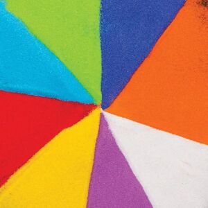 Baker Ross Rainbow-Coloured Sand - 8 Colors Craft Set Baker Ross Rainbow-Coloured Sand - 8 Colors Craft Set