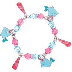 Narwal Armband Bastelsets - 3 Stück - Kinder Schmuckset Narwal Armband Bastelsets - 3 Stück - Kinder Schmuckset