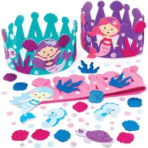 Unbekannte Marke Meerjungfrauen-Kronen-Set - 3 Verstellbare Schaumstoff-Kronen - 39cm Unbekannte Marke Meerjungfrauen-Kronen-Set - 3 Verstellbare Schaumstoff-Kronen - 39cm