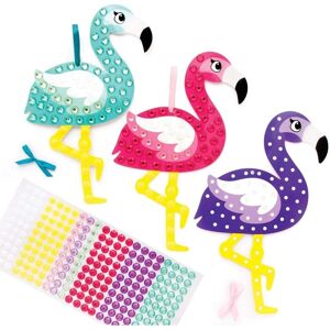 Baker Ross Flamingo Schmuck Bastelset - Glitzerndes Set Baker Ross Flamingo Schmuck Bastelset - Glitzerndes Set