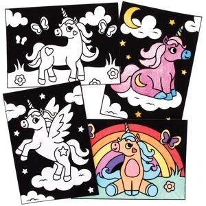 Craft Einhorn Fuzzy Kunst - Packung mit 10 Craft Einhorn Fuzzy Kunst - Packung mit 10