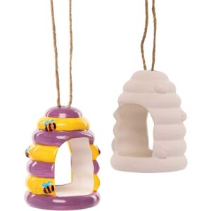 Mangeoires à abeilles en céramique - Caja de 2 - 7x10 cm Mangeoires à abeilles en céramique - Caja de 2 - 7x10 cm