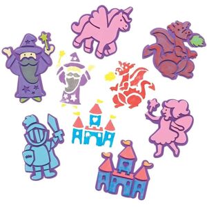 Baker Ross Sellos de Espuma de Cuento de Hadas - 10 Diseños, 11-13cm Baker Ross Sellos de Espuma de Cuento de Hadas - 10 Diseños, 11-13cm