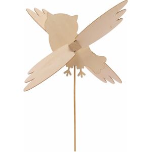 Baker Ross Owl Wooden Windmill Kit - Windmill Kit for Kids Baker Ross Owl Wooden Windmill Kit - Windmill Kit for Kids