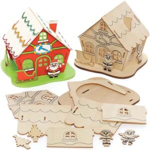 Craft Santa's Workshop Wooden Tealight Holder Kits - Teelichthalter-Set Craft Santa's Workshop Wooden Tealight Holder Kits - Teelichthalter-Set