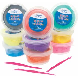 Baker Ross Modelage Clay - 10 Colors - White/Blue/Purple Baker Ross Modelage Clay - 10 Colors - White/Blue/Purple