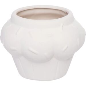 Craft Cupcake Ceramic Flowerpots - Set of 3 Craft Cupcake Ceramic Flowerpots - Set of 3