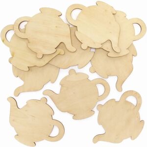 Craft Teáskanna Fa Alátétek - 10 db-os készlet Craft Teáskanna Fa Alátétek - 10 db-os készlet
