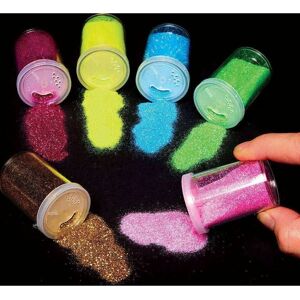 Baker Ross Fe-Glitterbunkar - 6 st Baker Ross Fe-Glitterbunkar - 6 st