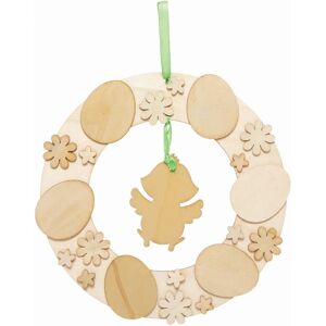 Craft Easter Wooden Wreath Kits - Pack of 2 Craft Easter Wooden Wreath Kits - Pack of 2