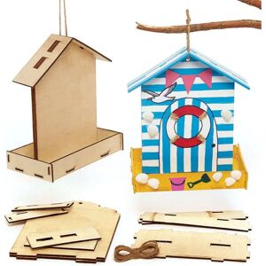 Baker Ross FC687 Kit Mangeoire en bois pour oiseaux - Activité manuelle pour enfants - Publicité Baker Ross FC687 Kit Mangeoire en bois pour oiseaux - Activité manuelle pour enfants - Publicité