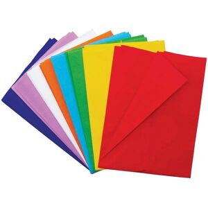 Baker Ross Regenbogen Krepppapier - Pack mit 8 - Bastelbedarf Baker Ross Regenbogen Krepppapier - Pack mit 8 - Bastelbedarf