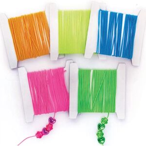 Baker Ross Neon Bastelset - 5 Farben - 10m pro Rolle Baker Ross Neon Bastelset - 5 Farben - 10m pro Rolle