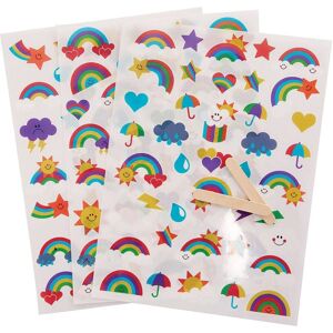 Craft Regenbogen-Transfers - 120 Aufkleber Craft Regenbogen-Transfers - 120 Aufkleber
