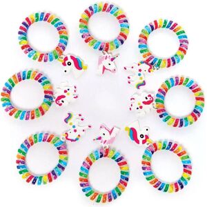Baker Ross regnbågseinhorn armband - Pack av 8 Baker Ross regnbågseinhorn armband - Pack av 8