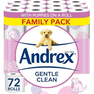 Andrex - Gentle Clean - 72 Roll Pack - Toilet Paper Andrex - Gentle Clean - 72 Roll Pack - Toilet Paper