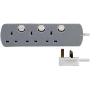 Pro-Elec - pro elec 3 Socket 5 m - Switched - Extension Lead Pro-Elec - pro elec 3 Socket 5 m - Switched - Extension Lead