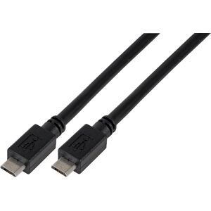 Pro Signal - USB 2.0 Micro B Cable - 2 m - Black Pro Signal - USB 2.0 Micro B Cable - 2 m - Black