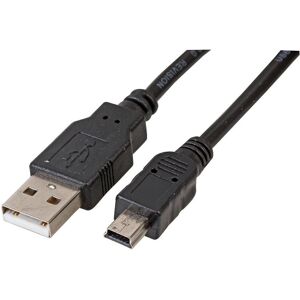 Pro Signal - PSG91716 - USB 2.0 A vers Mini B - 2 m - Câble - Publicité Pro Signal - PSG91716 - USB 2.0 A vers Mini B - 2 m - Câble - Publicité