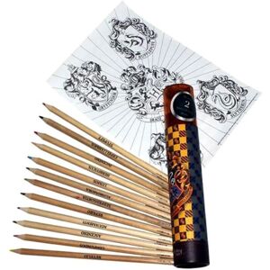 Harry Potter Hogwarts Colouring Pencil Tube Set - Coloring Pencil Set Harry Potter Hogwarts Colouring Pencil Tube Set - Coloring Pencil Set