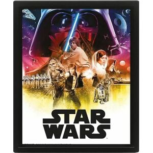Pyramid International Star Wars Episode IV V Poster 3D - Wallscroll Pyramid International Star Wars Episode IV V Poster 3D - Wallscroll