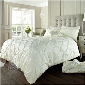 Smart Living Cream Pintuck Duvet Cover Set - Duvet Cover Set Smart Living Cream Pintuck Duvet Cover Set - Duvet Cover Set