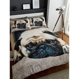 Gaveno Cavailia Wildlife Pug Double Duvet Cover Set Gaveno Cavailia Wildlife Pug Double Duvet Cover Set