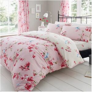 Gaveno Cavailia Birdie Blossom Pink Duvet Set - Duvet Set Gaveno Cavailia Birdie Blossom Pink Duvet Set - Duvet Set