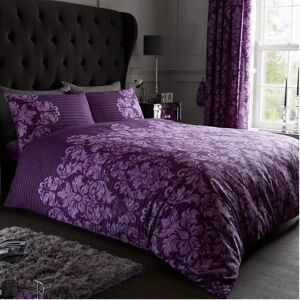 Gaveno Cavailia King Purple Empire Damask Luxury Duvet Cover Set Gaveno Cavailia King Purple Empire Damask Luxury Duvet Cover Set