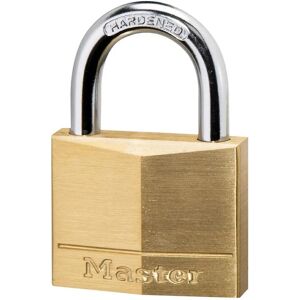 Cadenas en laiton Master Lock MLK140 - Résistant, Intérieur/Extérieur - Publicité Cadenas en laiton Master Lock MLK140 - Résistant, Intérieur/Extérieur - Publicité