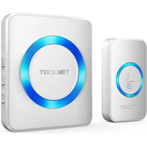 TECKNET - Online Wireless Doorbell - IP65 - Wall Plug-in Cordless Door Chime Kit - Doorbell TECKNET - Online Wireless Doorbell - IP65 - Wall Plug-in Cordless Door Chime Kit - Doorbell