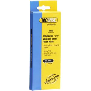 Tacwise 160/ 32mm Stainless Steel Nails - Nails Tacwise 160/ 32mm Stainless Steel Nails - Nails
