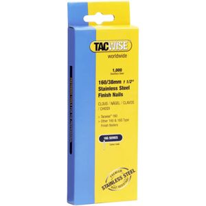 Tacwise 160/ 32mm Stainless Steel Nails - Nails - Stainless Steel - 38mm - Tacwise Tacwise 160/ 32mm Stainless Steel Nails - Nails - Stainless Steel - 38mm - Tacwise