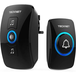 TECKNET - Doorbell - IP65 Waterproof - 1300ft Range TECKNET - Doorbell - IP65 Waterproof - 1300ft Range