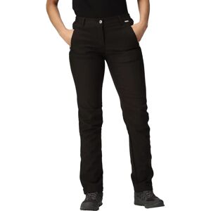 Regatta Geo II Softshell Walking Trousers - Black - Wind Resistant Regatta Geo II Softshell Walking Trousers - Black - Wind Resistant
