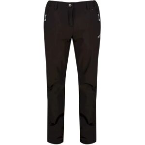 Regatta Womens Geo II Softshell Wind Resistant Walking Trousers - Black - Size: 20S Regatta Womens Geo II Softshell Wind Resistant Walking Trousers - Black - Size: 20S