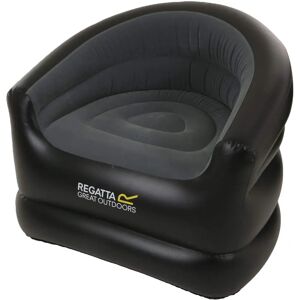 Regatta Viento Inflatable Camping Bucket Chair Black Regatta Viento Inflatable Camping Bucket Chair Black
