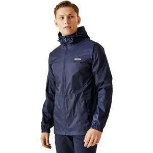 Regatta Men's Pack It III Waterproof Breathable Jacket - Navy Regatta Men's Pack It III Waterproof Breathable Jacket - Navy